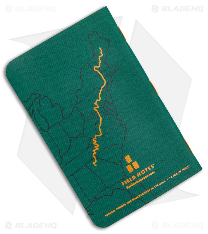 Field Notes Trailhead Ruled 3-Pack - Green / Orange - FNC-51