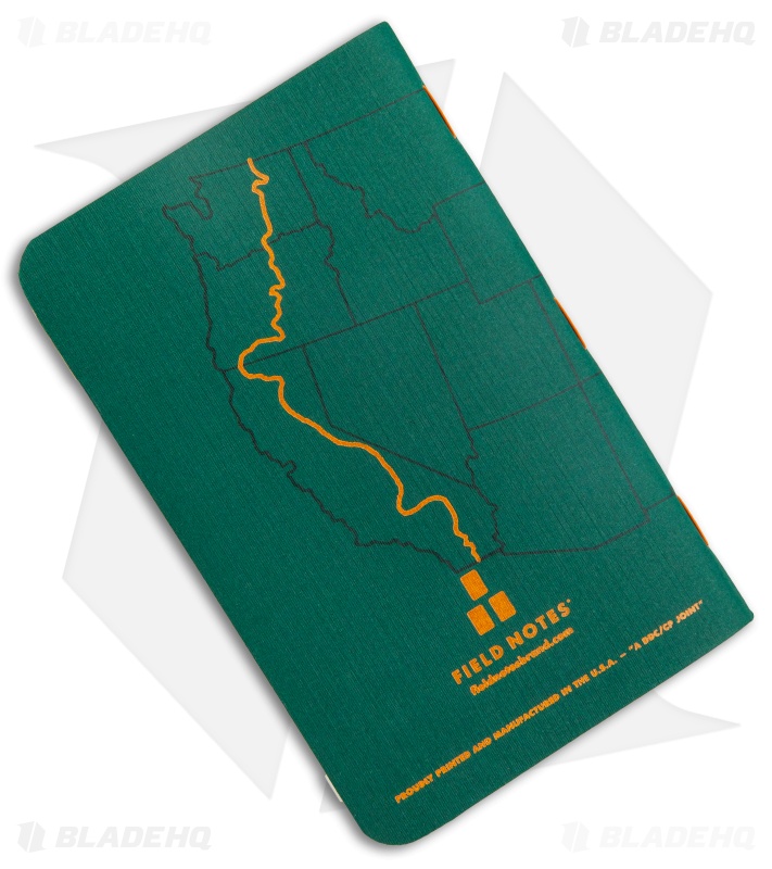 Field Notes Trailhead Ruled 3-Pack - Green / Orange - FNC-51