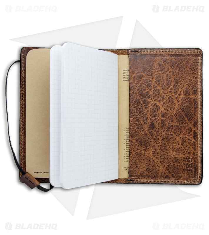 Greg Stevens Design Field Notes Leather Cover w/ 3 Notebooks 