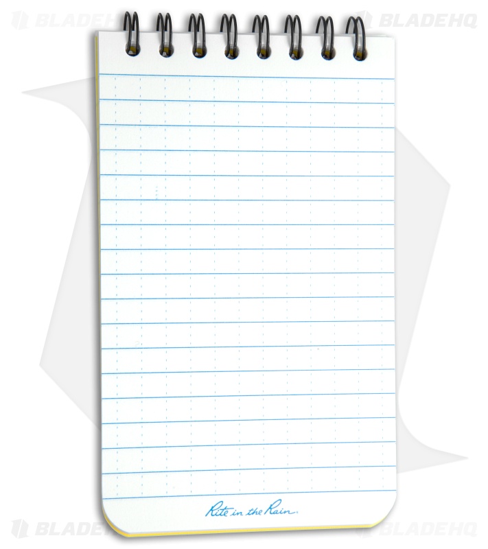 Maxpedition Rite in the Rain Top Spiral Pocket Notebook (3" x 5") Random Color