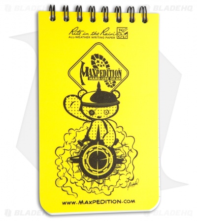 Maxpedition Rite in the Rain Top Spiral Pocket Notebook (3" x 5") Random Color