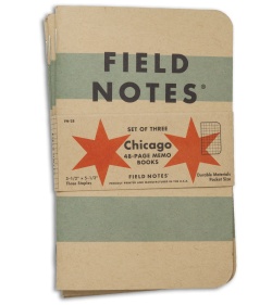 Field Notes Memo Graph 3-Pack Chicago Edition (Brown) FN-28 