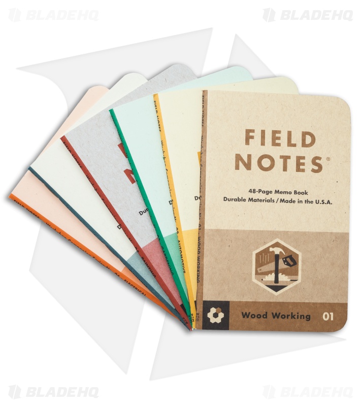 Field Notes Companion Boxed Set of 6 Memo Books Blade HQ