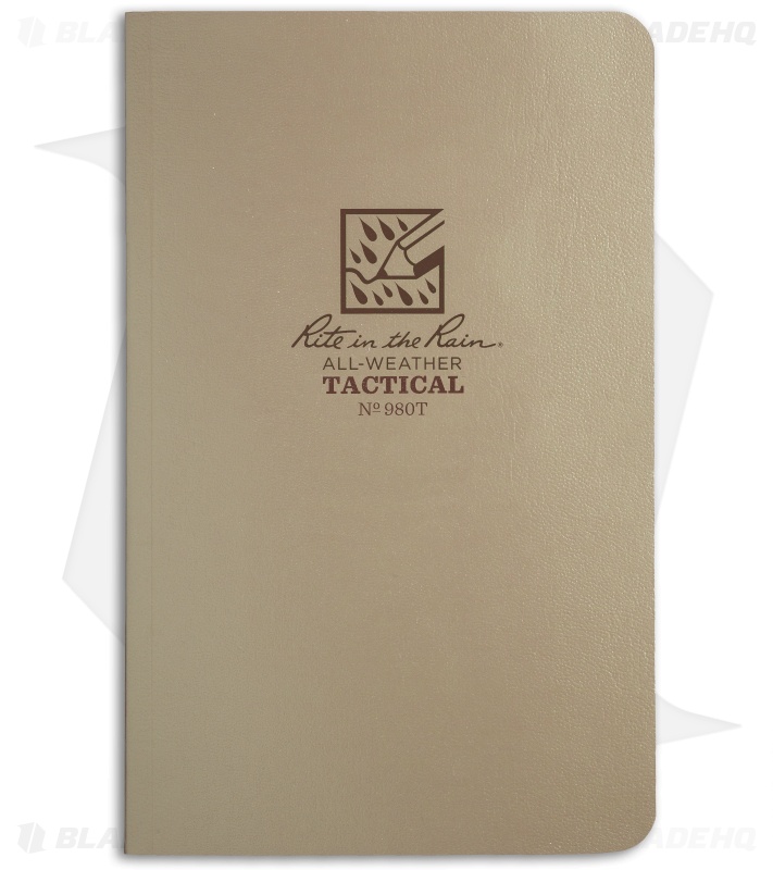 Rite In The Rain Field Flex Tactical 4.5" x 7.25" Notebook (Tan) #980T