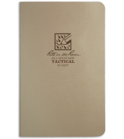 Rite In The Rain Field Flex Tactical 4.5" x 7.25" Notebook (Tan) #980T