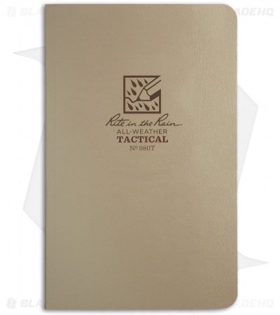 Rite In The Rain Field Flex Tactical 4.5" x 7.25" Notebook (Tan) #980T
