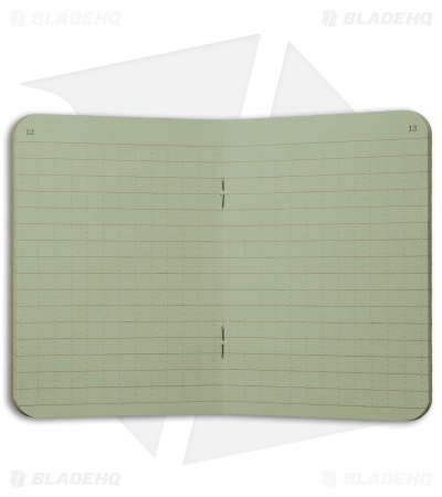 Rite In The Rain Mini Stapled 3.25" x 4.5" Notebook 3-Pack (Green) #971FX-M