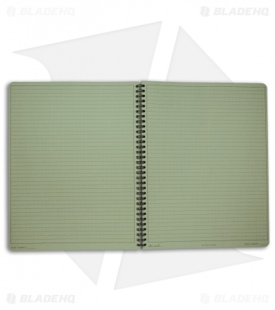 Rite In The Rain Maxi Side Spiral 8.5" x 11" Notebook (Green) #973-MX