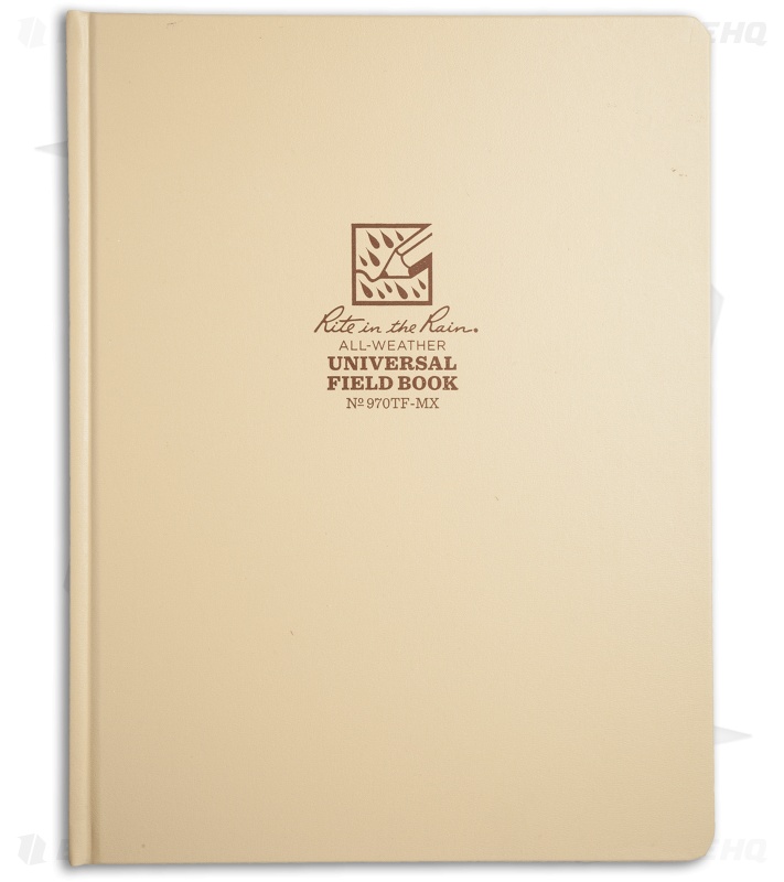 Rite In The Rain Universal Field Book 8.75" x 11.75" (Tan) #970TF-MX