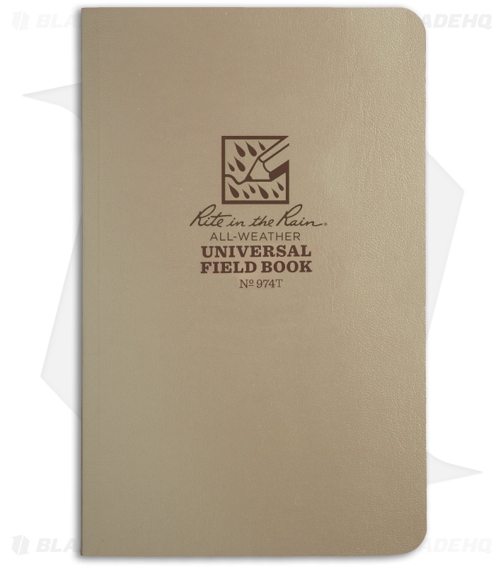 Rite In The Rain Field Flex Universal 4.50" x 7.25" Notebook (Tan) #974T