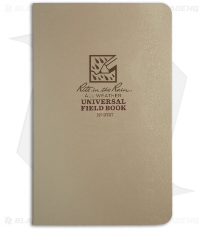 Rite In The Rain Field Flex Universal 4.50" x 7.25" Notebook (Tan) #974T
