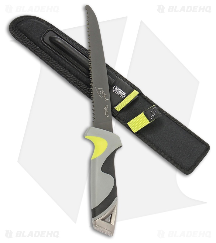 Camillus Les Stroud SK Path Saw (7.5" Black Serr) CM19121