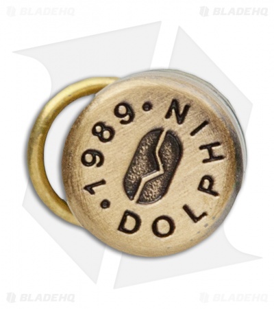 Dolphin Peanut Lighter - Brass Finish