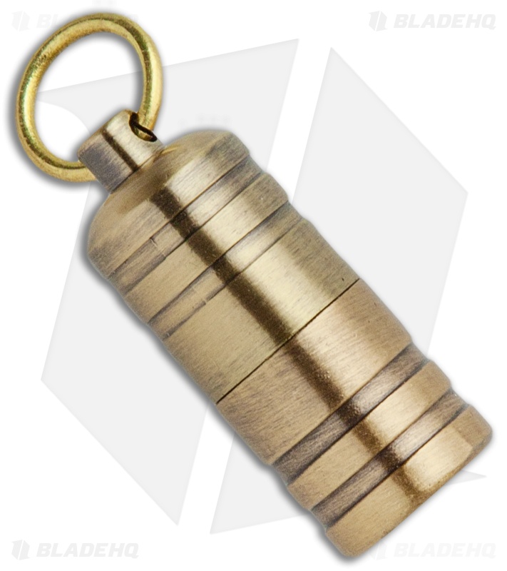 Mini Keg Peanut Lighter - Brass Finish