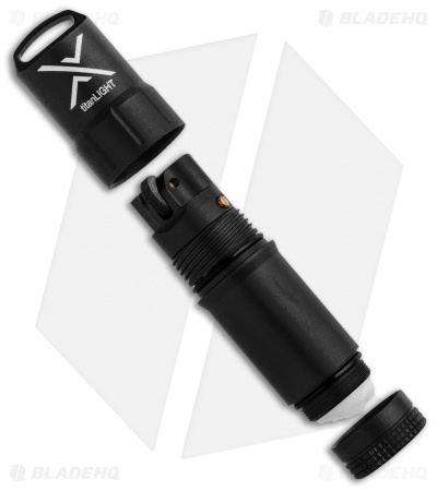 Exotac titanLight Waterproof Lighter Black Aluminum
