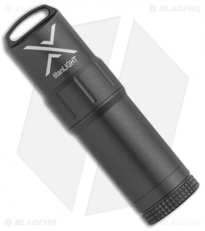 Exotac titanLight Waterproof Lighter Gunmetal Aluminum