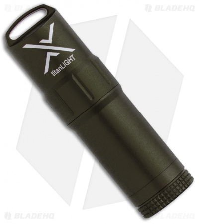 Exotac titanLight Waterproof Lighter OD Green Aluminum