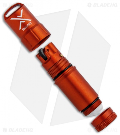 Exotac titanLight Waterproof Lighter Orange Aluminum