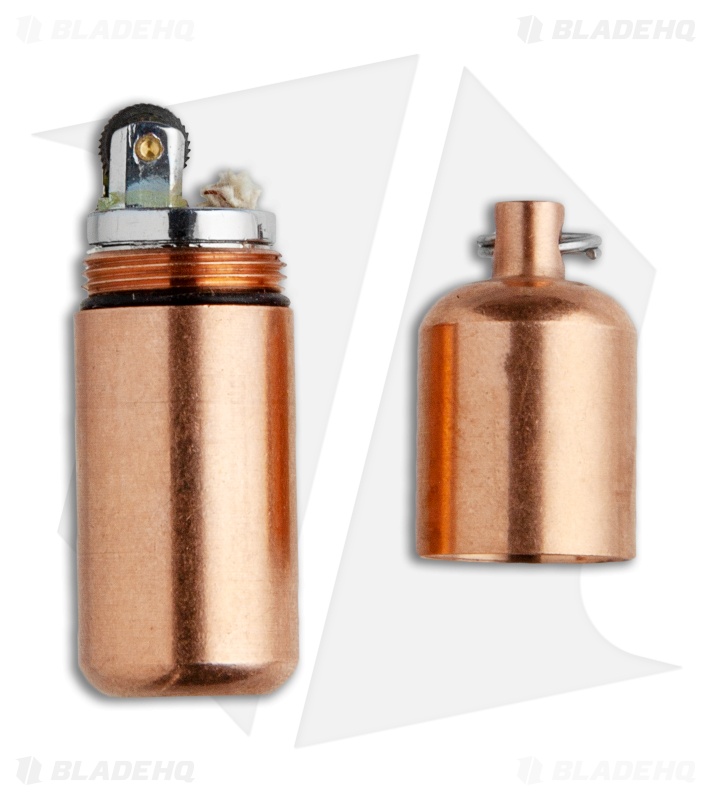 Maratac Copper Combo Set With Copper Peanut Lighter 3 Copper Clutch And Lanyard 
