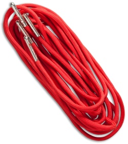 Wasatch Outdoors 48" Fire Starter Paracord Survival Laces (Red) 