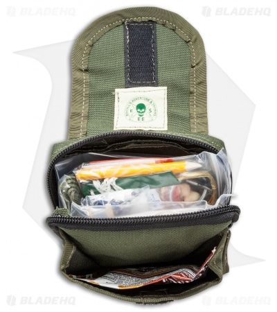 ESEE RAT Cutlery BASIC Survival / E&E Pocket Kit Emergency w/ Green Bag