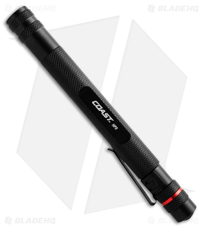 Coast HP3 Focusing Penlight + 2 AAA Batteries (79 Lumens) Blade HQ