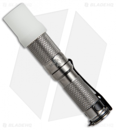 Maratac Polished Titanium AAA LED Flashlight REV 4 (145 Lumens)