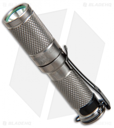 Maratac Polished Titanium AAA LED Flashlight REV 4 (145 Lumens)