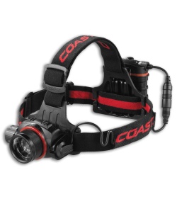 Coast HL8 Pure Beam Focusing Headlamp (344 Lumens)