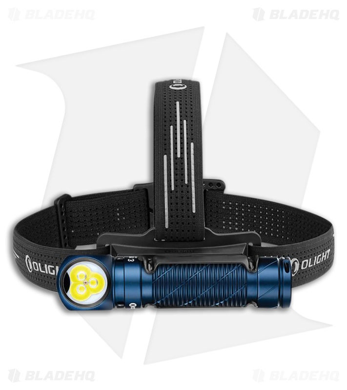 オーライト　olight perun3 ヘッドライト　ミッドナイトブルー Olight Perun 3 Headlamp Midnight Blue Aluminum 3000 Lumens