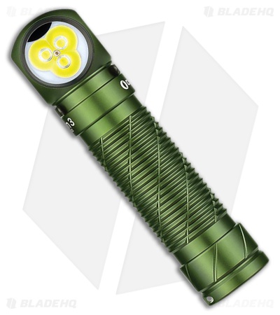 Olight Perun 3 Headlamp OD Green Aluminum (3000 Lumens Red/White Light)