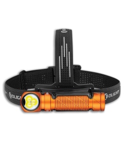 Olight Perun 3 Headlamp Orange Aluminum (3000 Lumens Red/White Light)