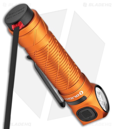 Olight Perun 3 Headlamp Orange Aluminum 3000 Lumens