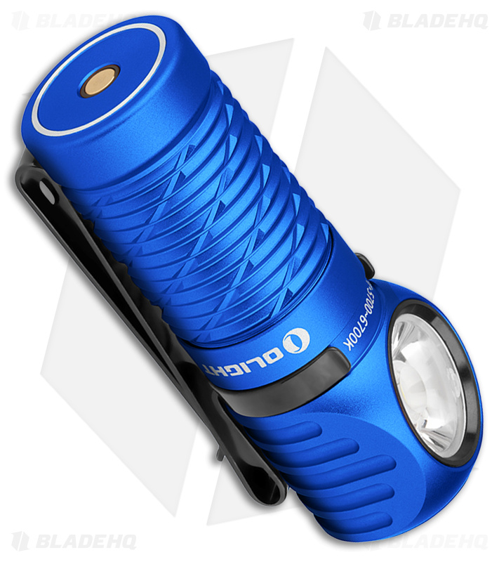 Olight Perun 2 Mini Rechargeable Flashlight Cool LED Blue (1100 Lumens)