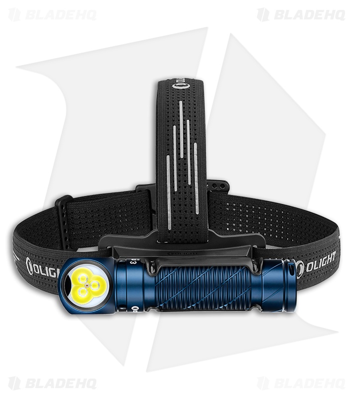 Olight Perun 3 Headlamp Dream Blue Aluminum (3000 Lumens Red/White Light)