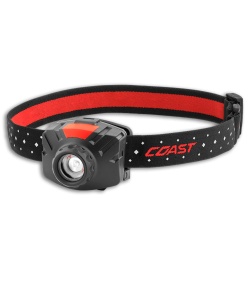 Coast FL60 Wide Angle Headlamp LED Flashlight (400 Lumens)