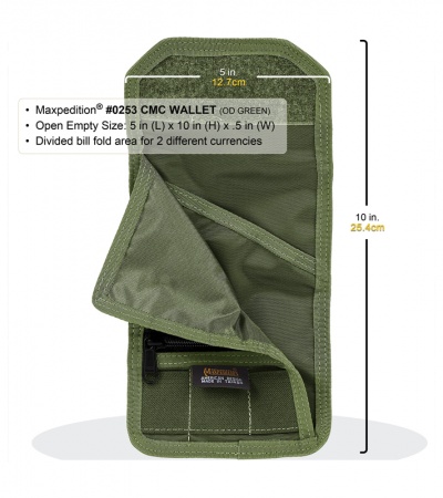 Maxpedition CMC Wallet Foliage Green 0253F