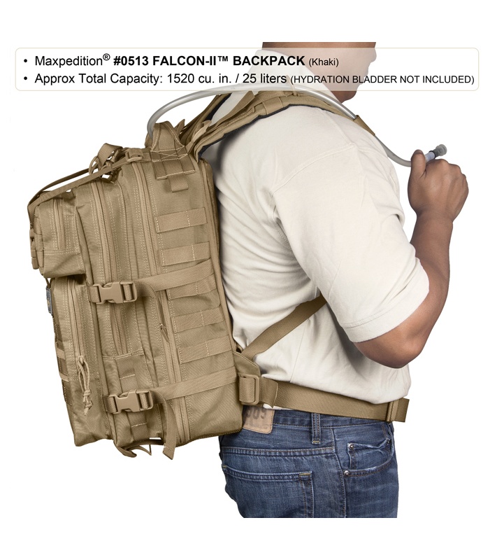 Maxpedition Falcon II Assault Backpack | Khaki/Foliage