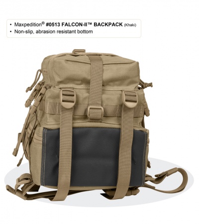 Maxpedition Falcon II Khaki Assault Backpack Hydration 0513K