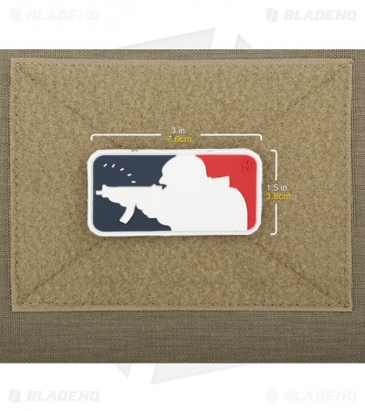 Maxpedition 3" x 1.5" Major League Shooter Morale PVC Patch (Full Color)
