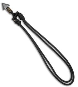 Base 550 Paracord Studio Örvar (Arrow) Survival Necklace SS - Blk/Camo Cord