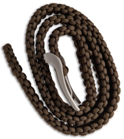 Stone River Gear 550 Paracord Belt - Coyote Brown