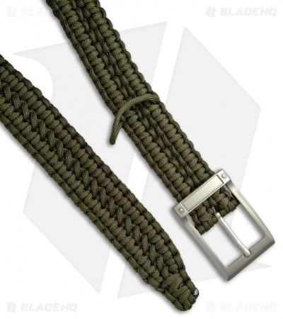 Stone River Gear 550 Paracord Belt - Green