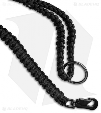 Stone River Gear 550 Paracord Dog Leash (Green/Black)