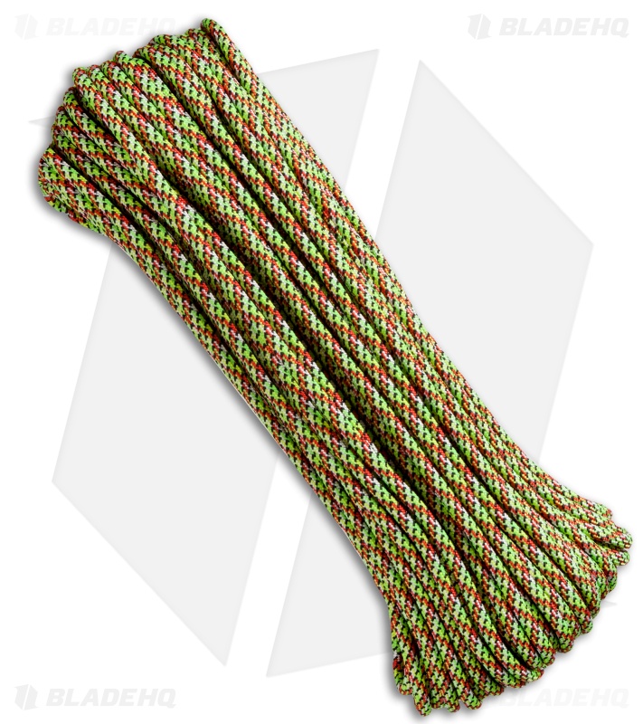 Atwood Rope Mfg. 550 Lb. Paracord 100 Ft. Zombie Edition (Toxicity) RG1102H