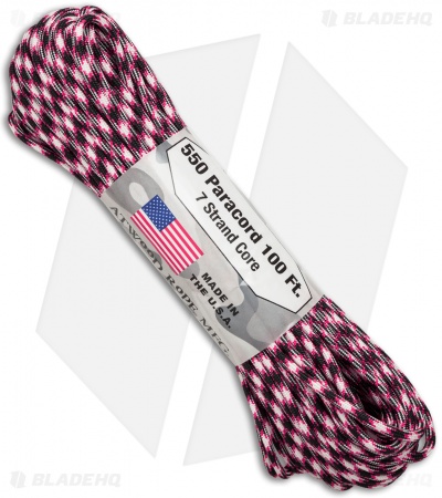 Atwood 550 Lb. Paracord 100 Ft. 7 Strand Core (Girls Night) RG1077H