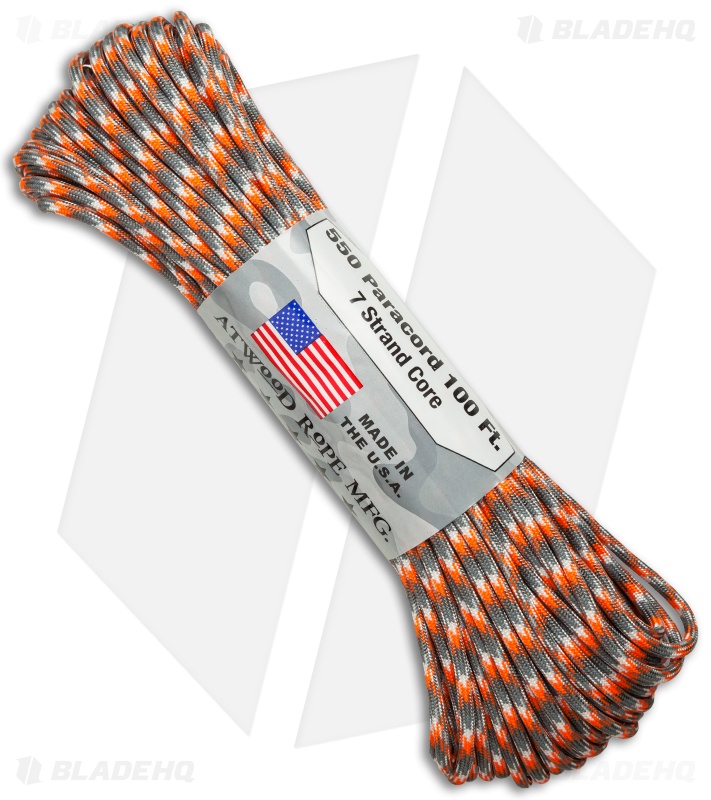 Atwood 550 Lb. Paracord 100 Ft. 7 Strand Core (Ion Storm) RG1071H