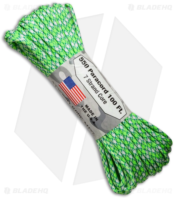 Atwood Rope Mfg. 550 Lb. Paracord 100 Ft. 7 Strand Core (Island) RG1079H