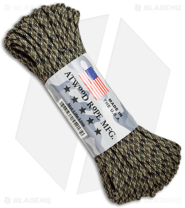 Atwood 550 Lb. Paracord 100 Ft. 7 Strand Core (Veteran)