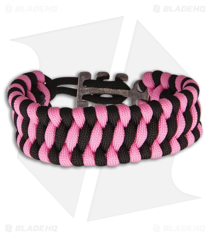 CRKT Adjustable Paracord Bracelet (Pink) 9400PK Blade HQ